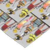 Oude Egypte Farao's Weelderige versiering Tafelkleed (Gekanteld)