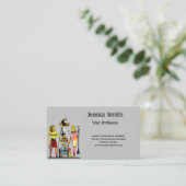 Oude Egypte Farao's Weelderige versiering Visitekaartje (Staand voorkant)