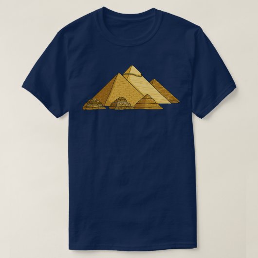 Oude Egypte - Grote piramidengeschiedenis - pirami T-shirt (Design voorkant)