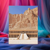 Oude Egypte Hatshepsut Deir Bahri tempel Luxor Briefkaart