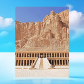 Oude Egypte Hatshepsut Deir Bahri tempel Luxor Briefkaart
