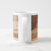 Oude Egypte Hatshepsut Deir Bahri tempel Luxor Grote Koffiekop (Achterkant)