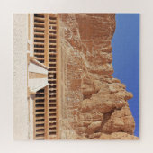 Oude Egypte Hatshepsut Deir Bahri tempel Luxor Legpuzzel (Horizontaal)