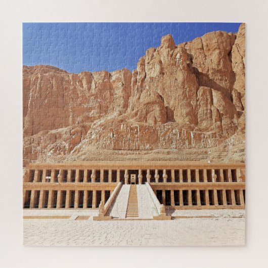 Oude Egypte Hatshepsut Deir Bahri tempel Luxor Legpuzzel (Verticaal)