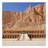 Oude Egypte Hatshepsut Deir Bahri tempel Luxor Perfect Poster (Voorkant)