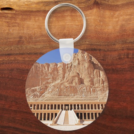 Oude Egypte Hatshepsut Deir Bahri tempel Luxor Sleutelhanger (Achterkant)