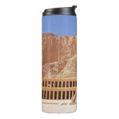 Oude Egypte Hatshepsut Deir Bahri tempel Luxor Thermosbeker (Gedraaid links)