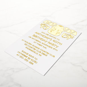 Oude Egypte Koning Tut Theme Custom Party Folie Uitnodiging