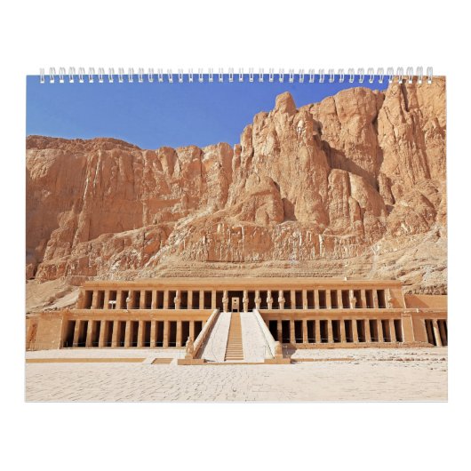 Oude Egypte met piramides, Sfinxtempels Kalender (Hoes)