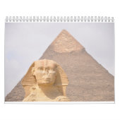 Oude Egypte met piramides, Sfinxtempels Kalender (Hoes)