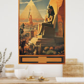 Oude Egypte Ontdek Egypte Poster (Keuken)