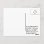 Oude Egypte: Piramide van Khafre, Egypte Briefkaart (Achterkant)