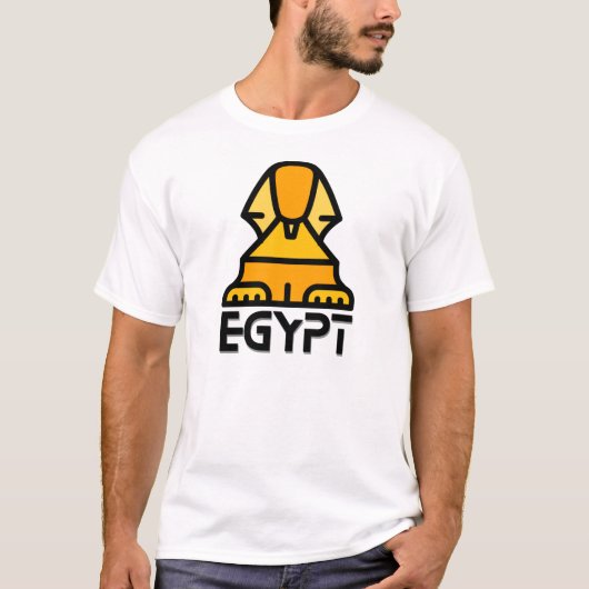 Oude Egypte Pyramids T Shirt (Voorkant)