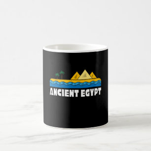Oude Egypte T-Shirt, T-shirt Pyramids Koffiemok