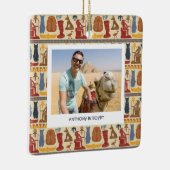 Oude Egypte thema aangepaste foto Keramisch Ornament (Rechts)