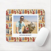 Oude Egypte thema aangepaste foto Muismat (Met muis)