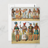 Oude Egyptenaar Briefkaart (Voorkant / Achterkant)