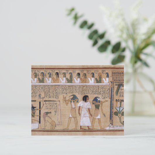 Oude Egyptenaar Briefkaart (Staand voorkant)