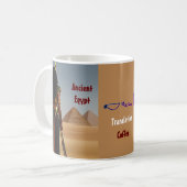 Oude Egyptenaar Koffiemok (Voorkant links)
