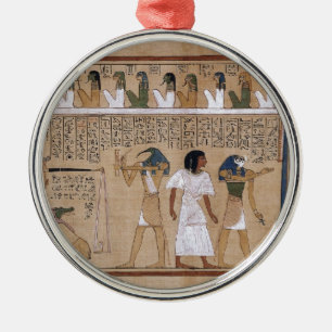 Oude Egyptenaar Metalen Ornament