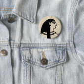 Oude Egyptenaar Ronde Button 5,7 Cm (In situ)