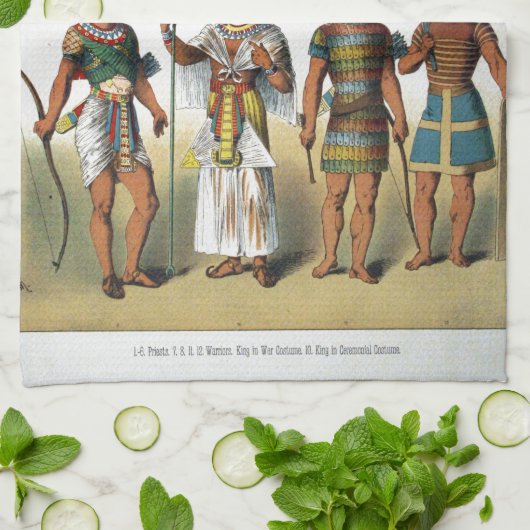 Oude Egyptenaar Theedoek (Gevouwen)