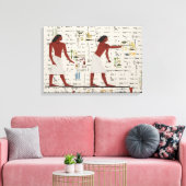 Oude Egyptenaren Canvas Afdruk (Insitu (Woonkamer))