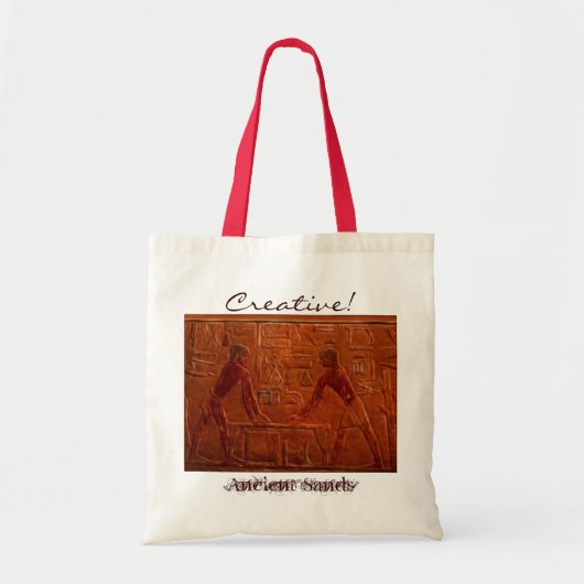Oude Egyptenaren Creatieve Canvas tas (Voorkant)