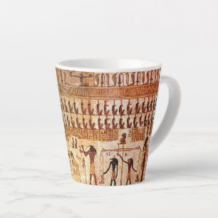 Oude Egyptenaren Dood Gericht Maat Godin Latte Mok