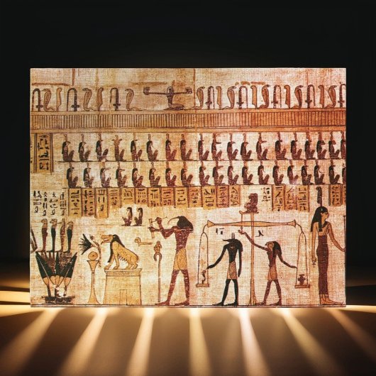 Oude Egyptenaren Doodhof Maat Godin Briefkaart