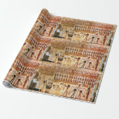Oude Egyptenaren Doodhof Maat Godin Cadeaupapier (Uitgerold)