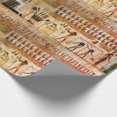 Oude Egyptenaren Doodhof Maat Godin Cadeaupapier (Hoek)