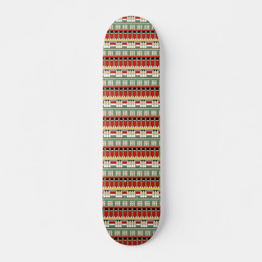 Oude Egyptisch Patroon 01 Persoonlijk Skateboard (Voorkant)