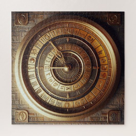 Oude Egyptische achtergrond Legpuzzel (Verticaal)