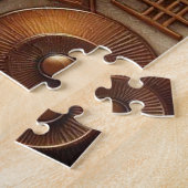 Oude Egyptische achtergrondkunst 06 Legpuzzel (Zijkant)