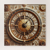 Oude Egyptische achtergrondkunst 06 Legpuzzel (Horizontaal)