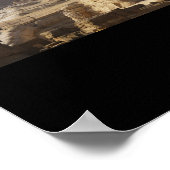 Oude Egyptische archeologie - Pyramides Poster (Hoek)