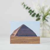 Oude Egyptische Bent Pyramid - Dahshur Briefkaart (Staand voorkant)