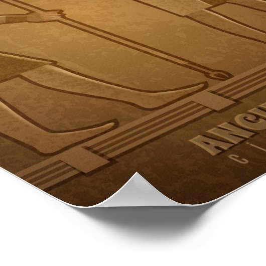 Oude Egyptische beschaving poster (Hoek)