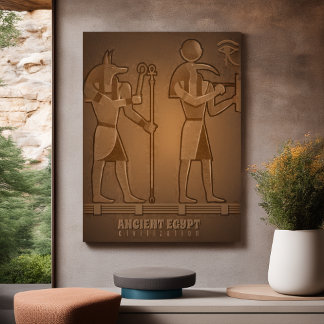 Oude Egyptische beschaving poster