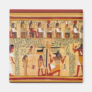 Oude Egyptische Boek van de Dood. Magneet
