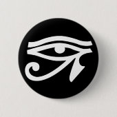 Oude Egyptische Button met het symbool Eye (Voorkant)