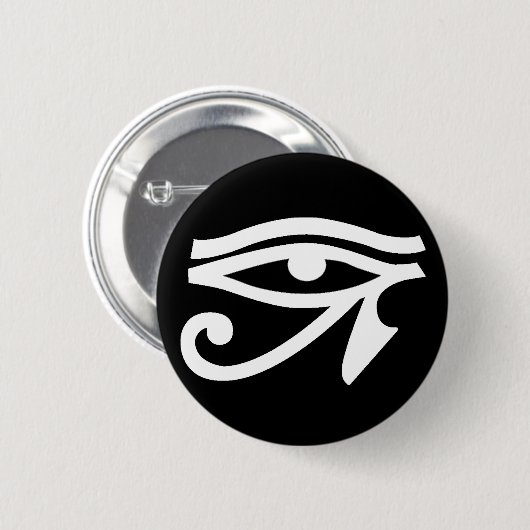 Oude Egyptische Button met het symbool Eye (Voorkant /achterkant)