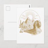 Oude Egyptische Collectie Briefkaart (Voorkant / Achterkant)