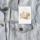 Oude Egyptische Collectie Button (Insitu)