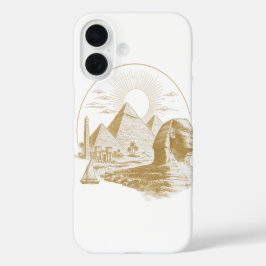 Oude Egyptische Collectie iPhone 16 Hoesje