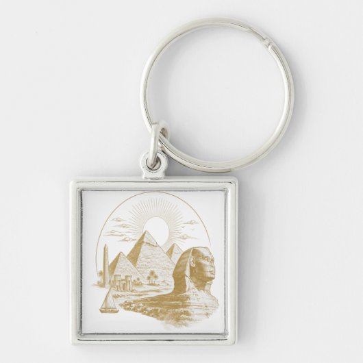 Oude Egyptische Collectie Sleutelhanger (Voorkant)