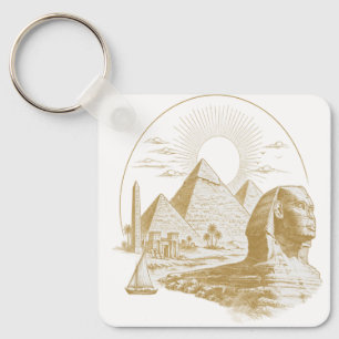Oude Egyptische Collectie Sleutelhanger