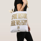 Oude Egyptische Collectie Tote Bag (Dichtbij)