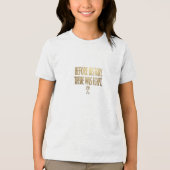 Oude Egyptische Collectie Tri-Blend Shirt (Voorkant)